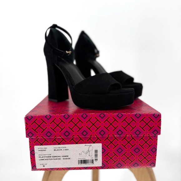 New Tory Burch Platform Sandals Size 8 - Picture 10 of 17